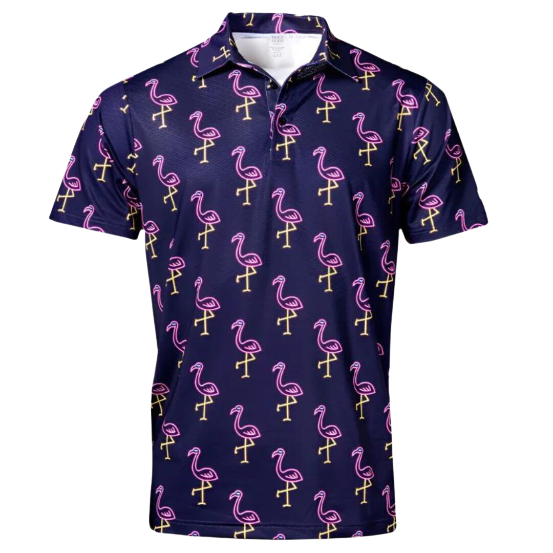 GOLF GODS - GOLF GODS Men's Dirty Bird Cool Tech Performance Golf Polo - The Agora Bangkok